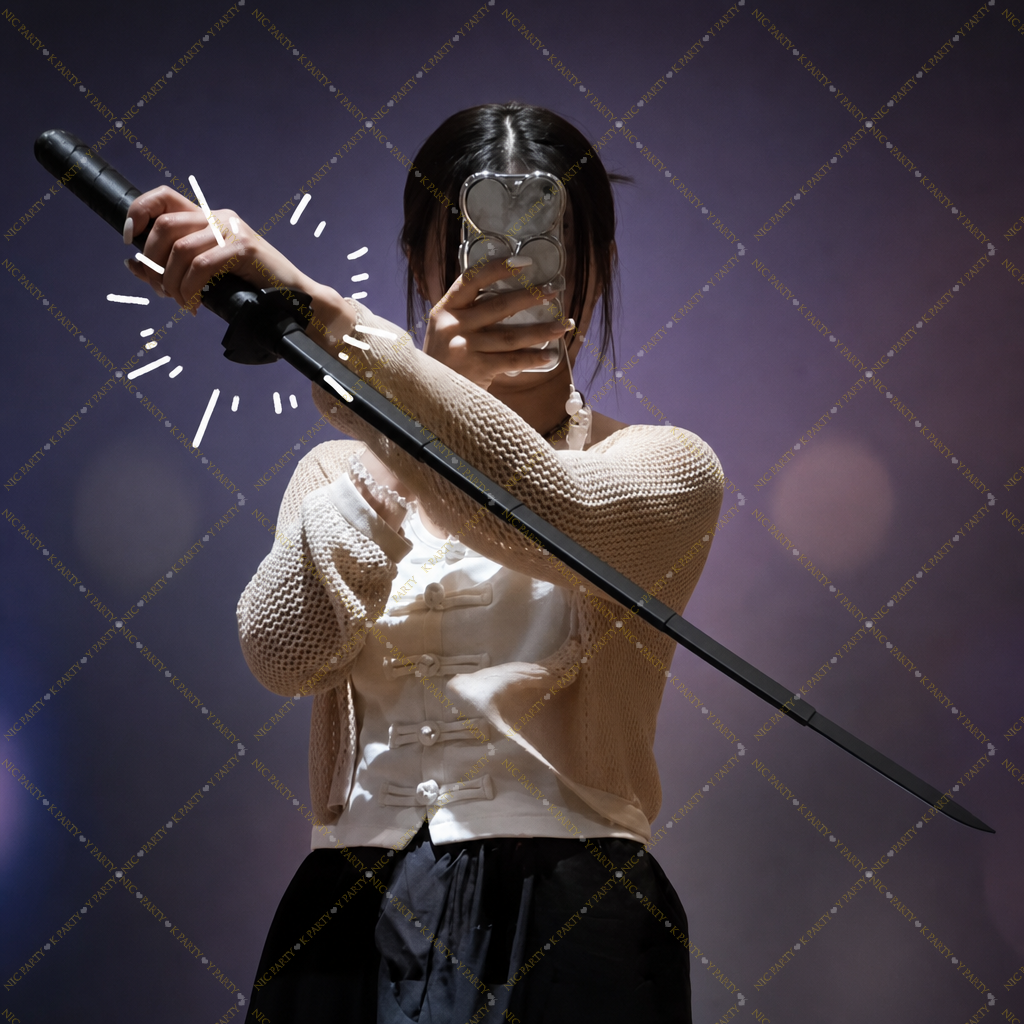 Cosplay Prop 3D Print - 65cm 3D Printing Retractable Samurai Sword