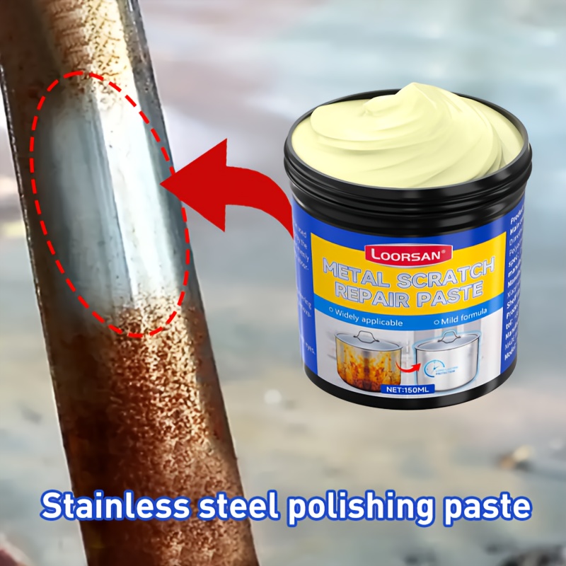 Metallic Spray Paint - Metal Polishing Paste -Multi-Functional Chrome &