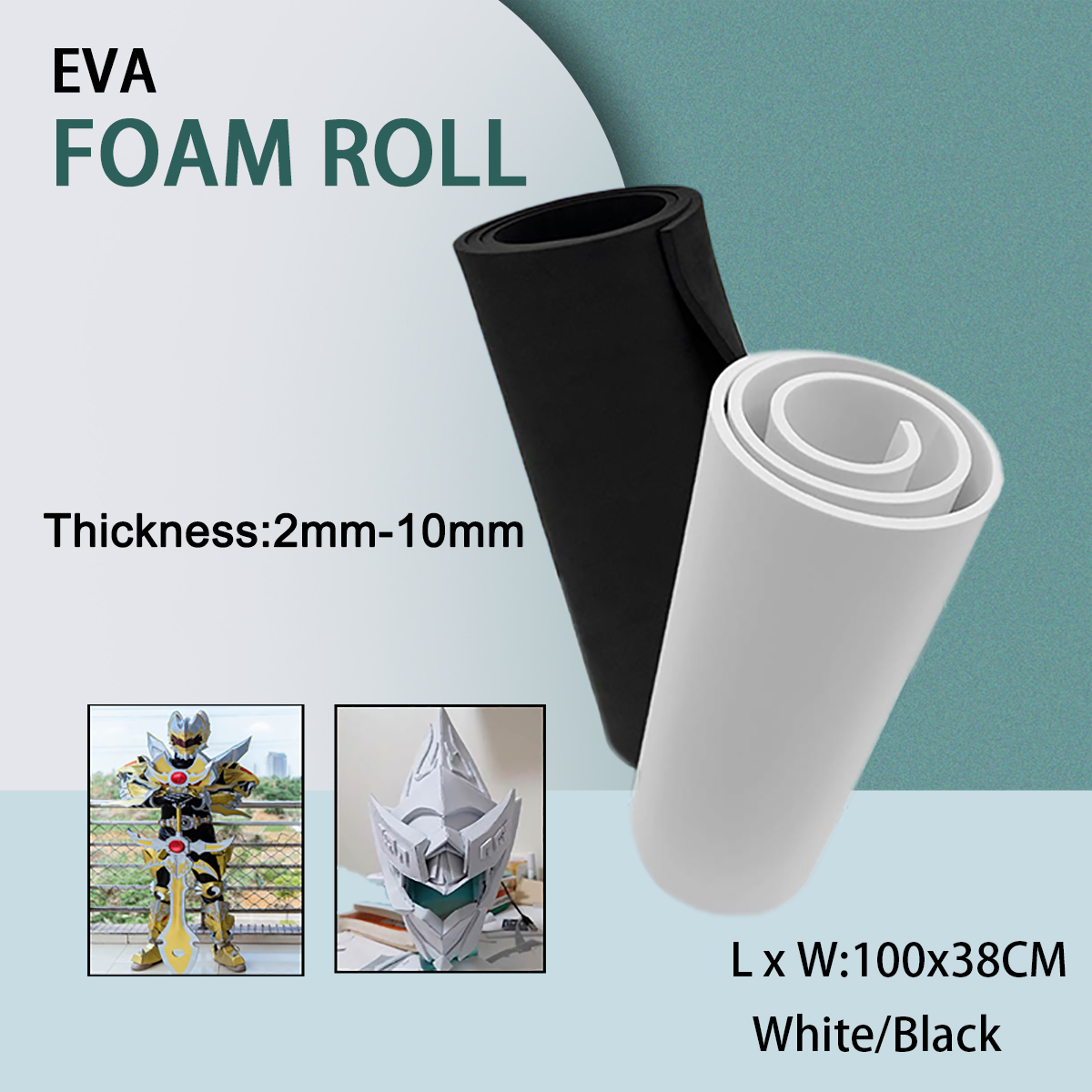 EVA Foam Roll Sponge Paper  2m - Craft Foam Roll recension och pris
