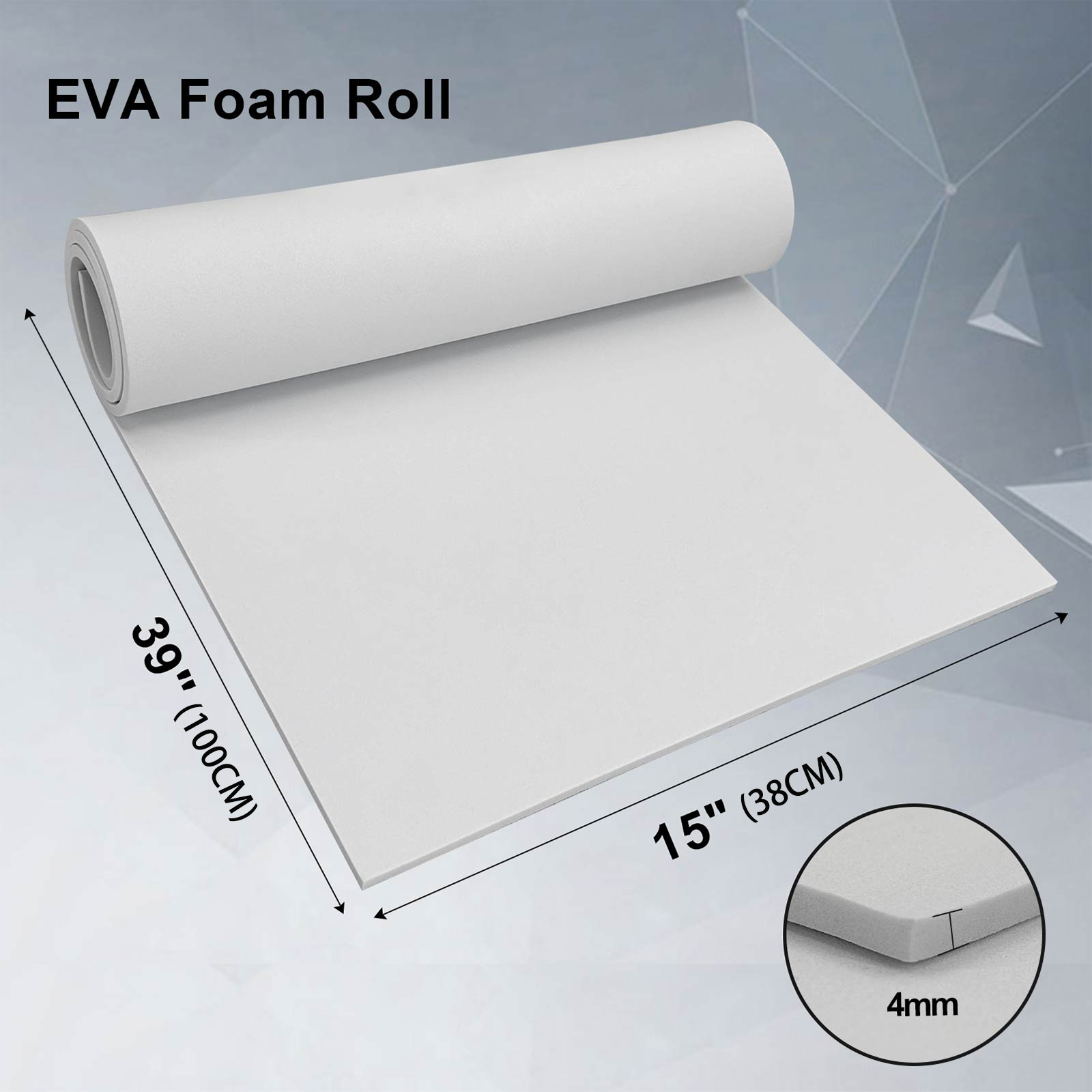 EVA Foam Roll Sponge Paper  2m - Craft Foam Roll recension och pris
