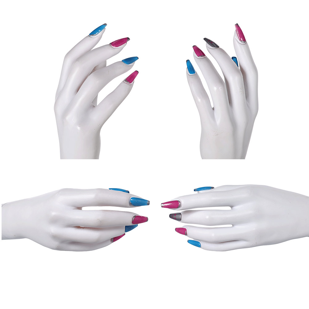 Jinx Nail Beauty Cosplay  Mani - Cosplay Prop Blueprints recension och pris