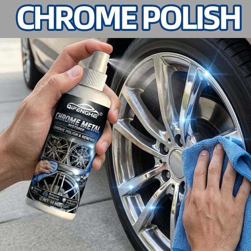 Chrome Metal Polish & Renewal  - Metallic Spray Paint recension och pris
