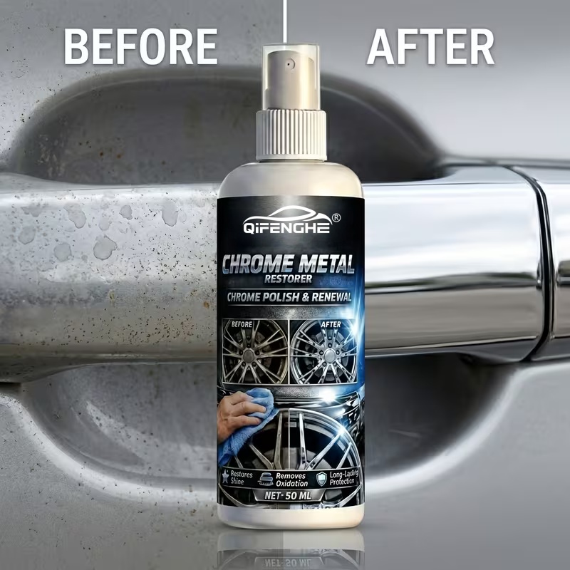 Chrome Metal Polish & Renewal  - Metallic Spray Paint recension och pris