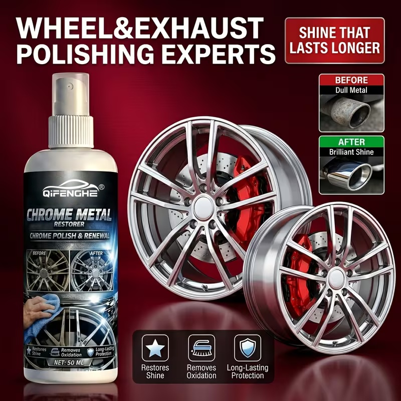 Chrome Metal Polish & Renewal  - Metallic Spray Paint recension och pris