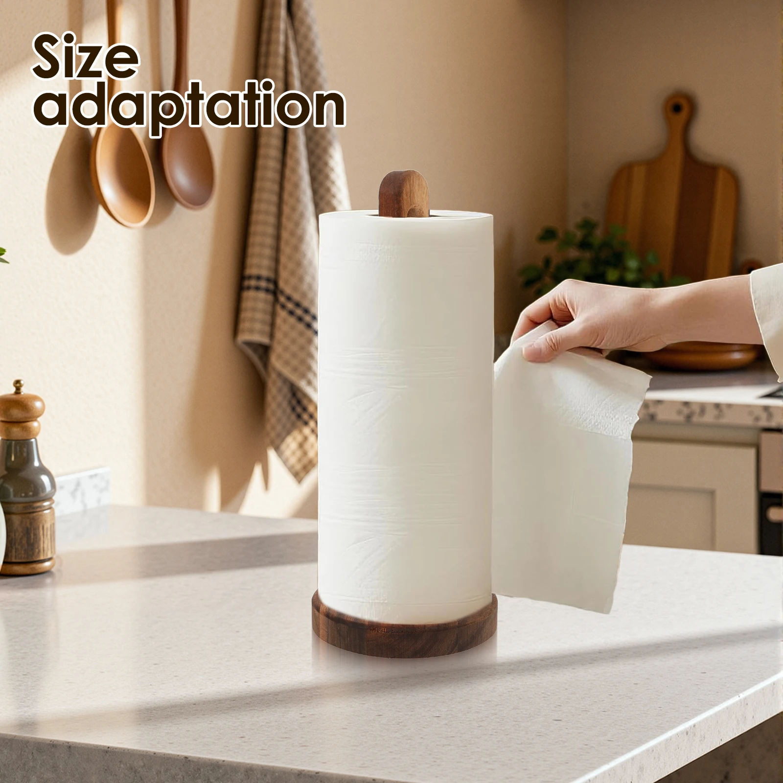 Wooden Paper Towel Holder Stan - Craft Foam Roll recension och pris