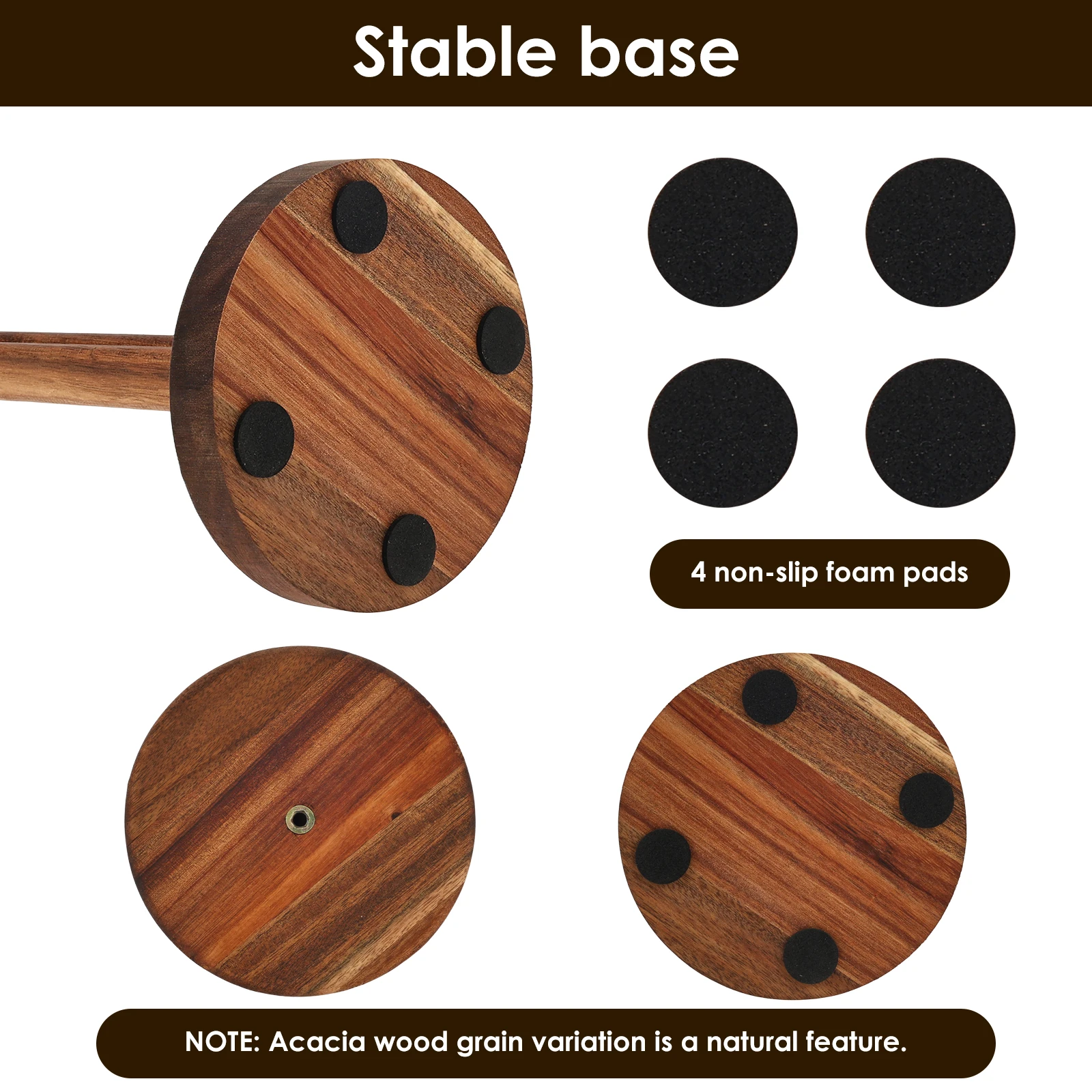Wooden Paper Towel Holder Stan - Craft Foam Roll recension och pris
