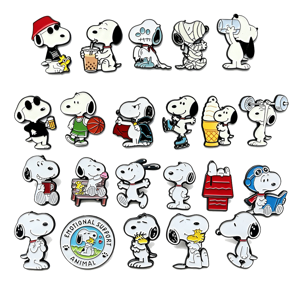8/10/11pcs Puppy Dog Enamel Pi - Cosplay Prop Bag recension och pris