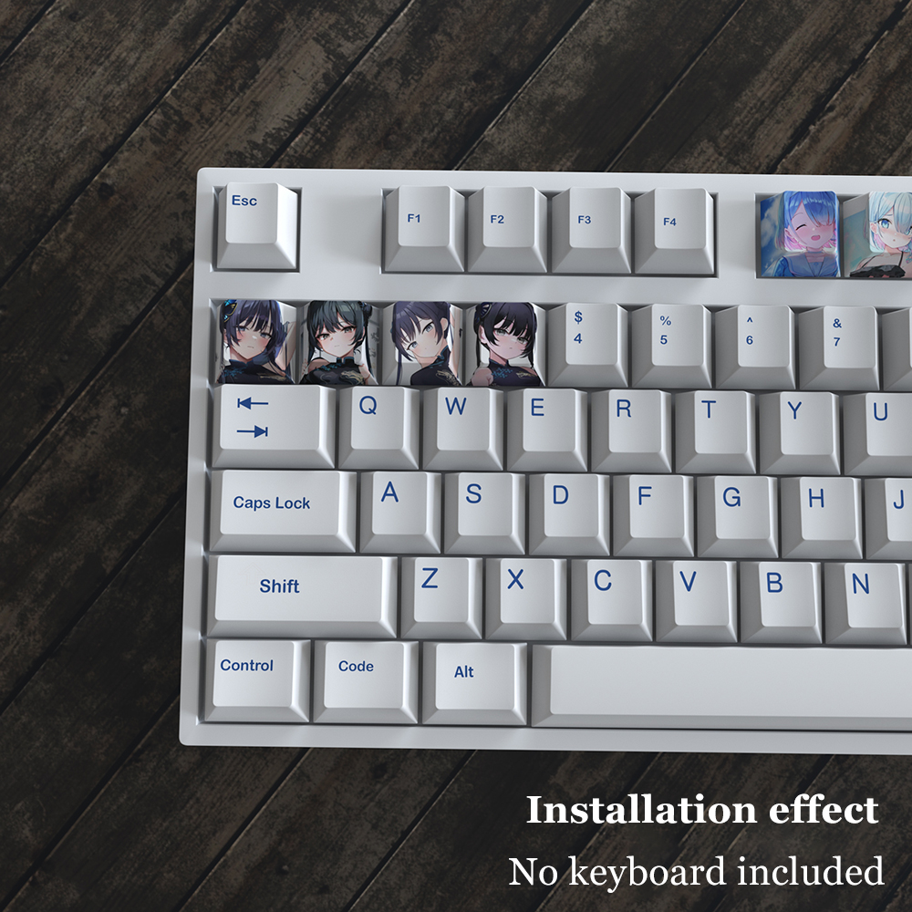 Blue Archive Theme PBT 4 Key C - Cosplay Prop Blueprints recension och pris