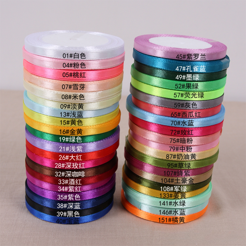 25yards/roll 6mm Satin Ribbon  - Craft Foam Roll recension och pris