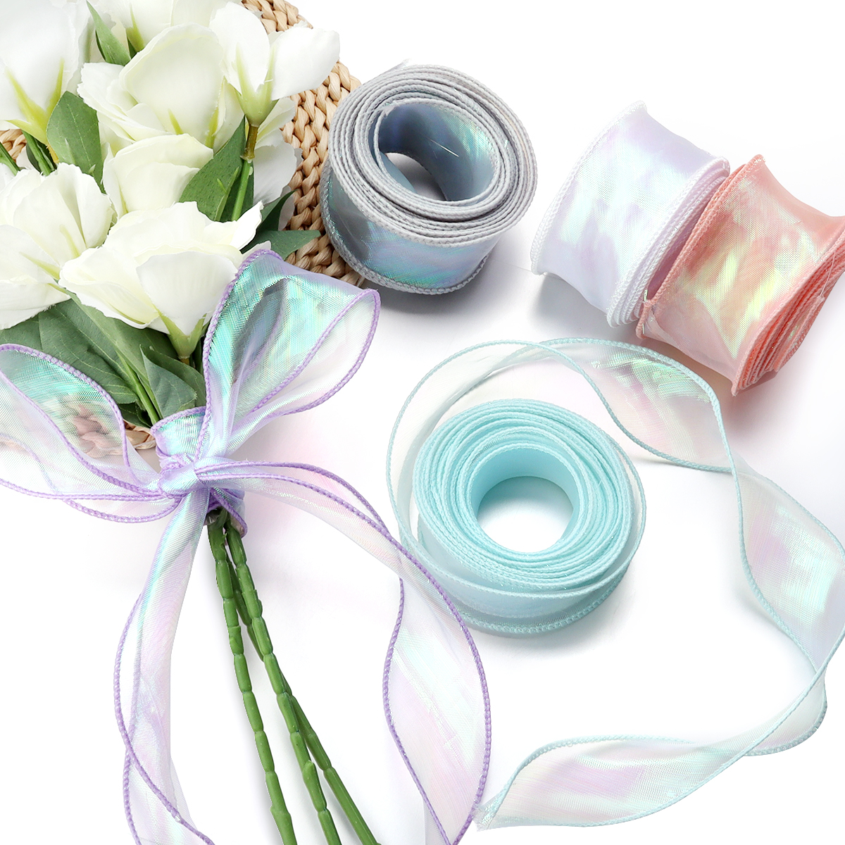 5Yards/Roll Chiffon Silk Ribbo - Craft Foam Roll recension och pris