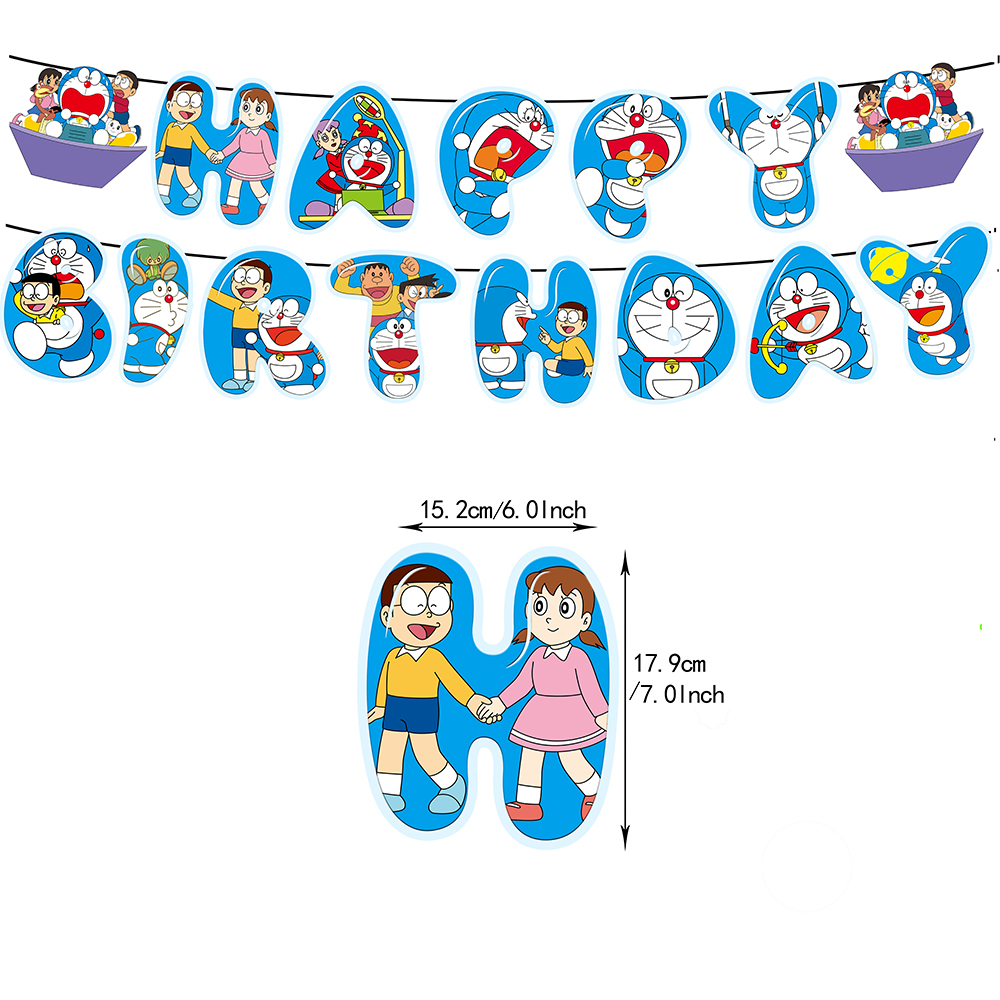 Cartoon Doraemon Style Birthda - Cosplay Prop Kit recension och pris