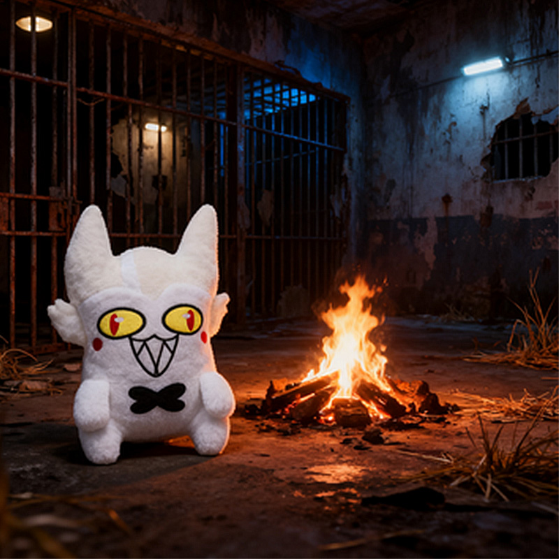 25CM Cursed Cat Alastor Cospla - Cosplay Plushie Prop recension och pris