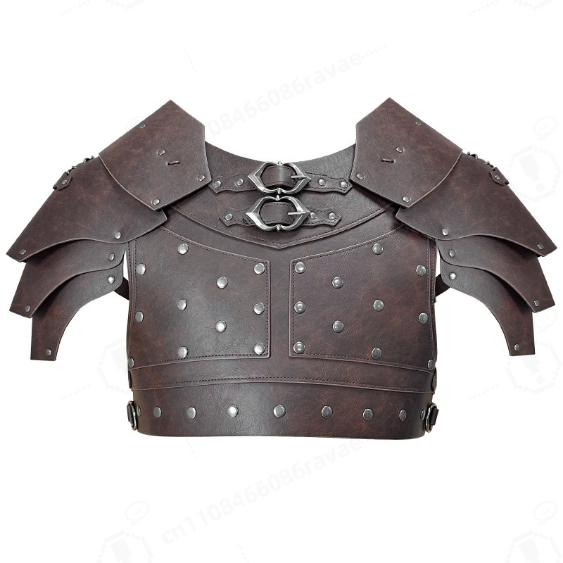 Medieval Studded Shoulder Ches - Cosplay Prop recension och pris