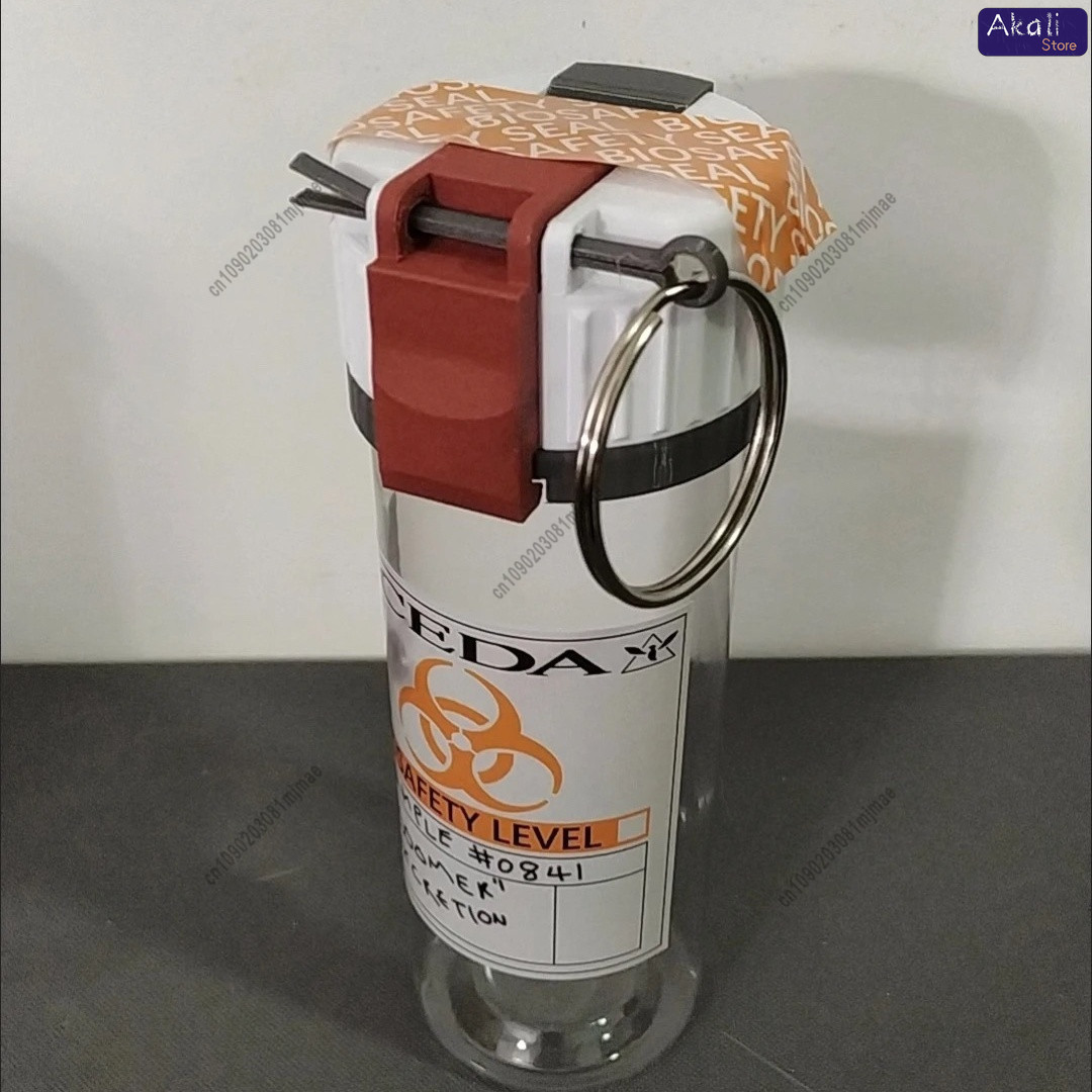 Green Bio Hazard Bottle Prop G - Cosplay Prop Display recension och pris