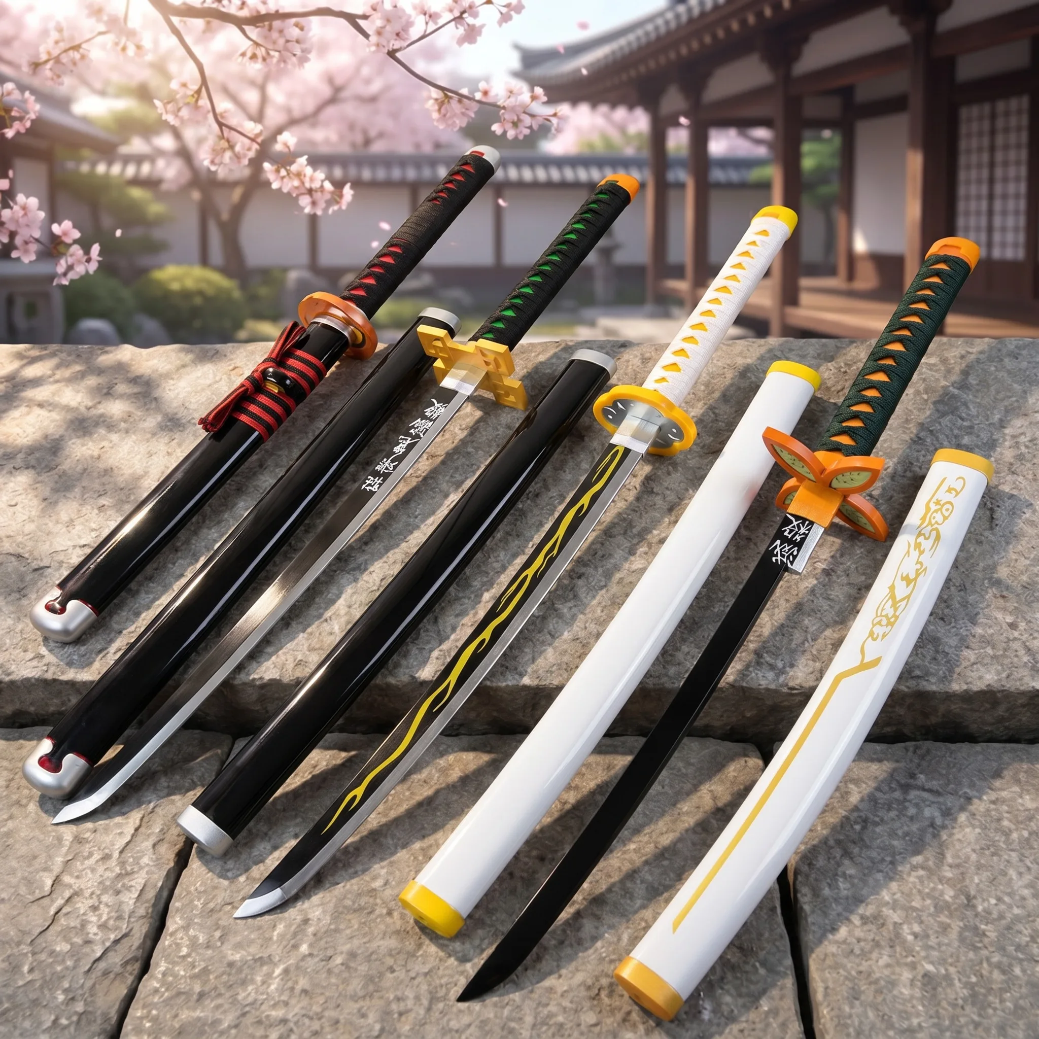72 104cm Demon Slayer Katana T - Cosplay Prop Display recension och pris