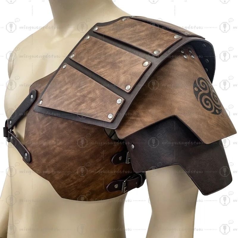 Medieval unilateral shoulder a - Cosplay Prop recension och pris