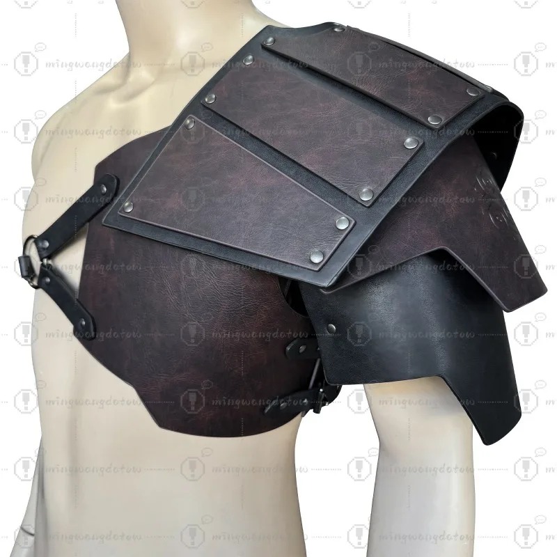Medieval unilateral shoulder a - Cosplay Prop recension och pris