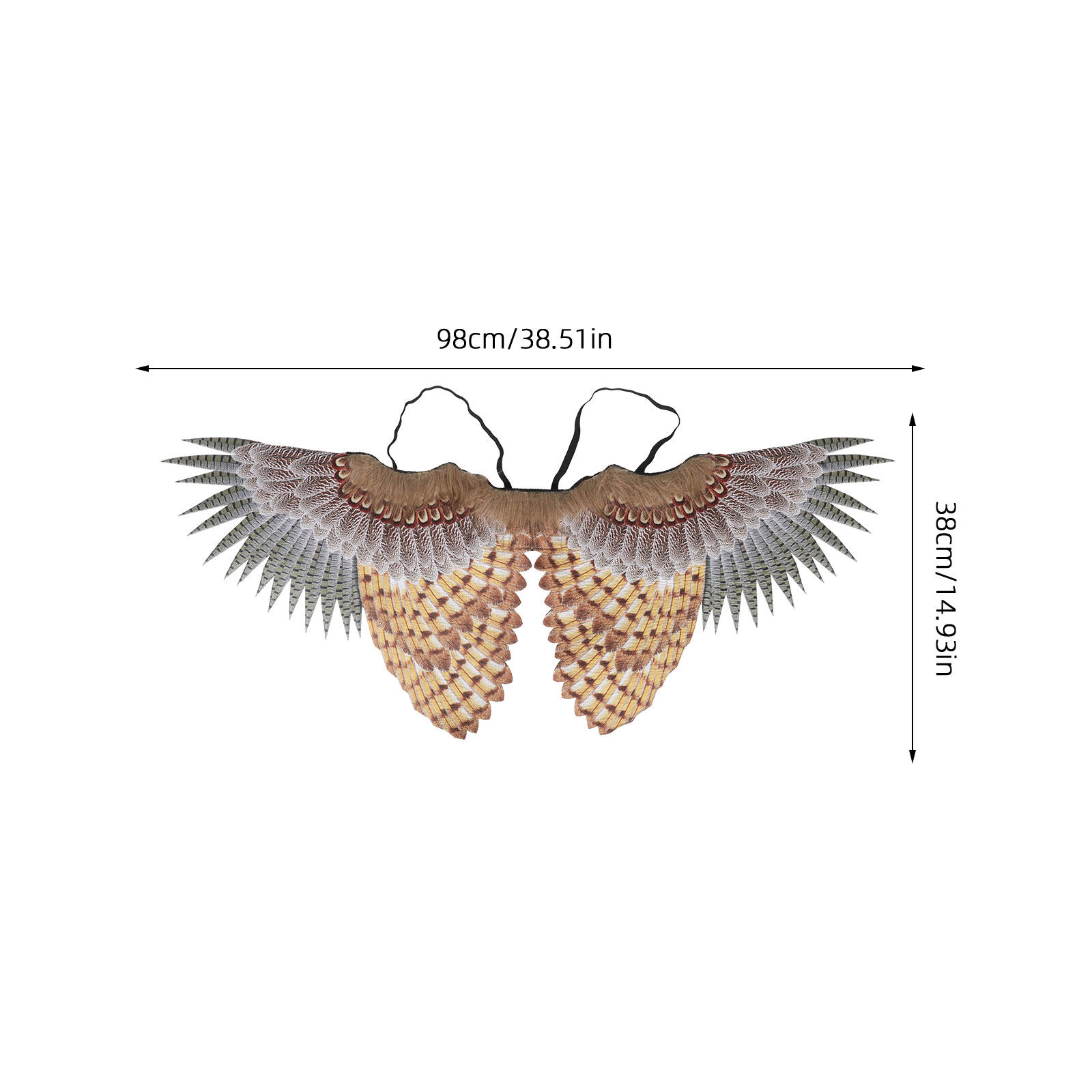 Kids Owl Wings Costume Spark C - Easy Cosplay Prop recension och pris