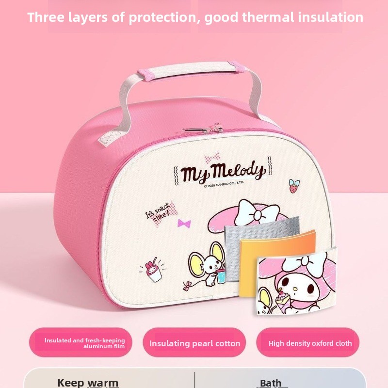 Hello Kitty Lunch Bag Cute Kaw - Cosplay Prop Works recension och pris
