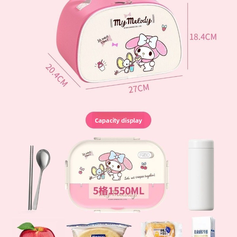 Hello Kitty Lunch Bag Cute Kaw - Cosplay Prop Works recension och pris