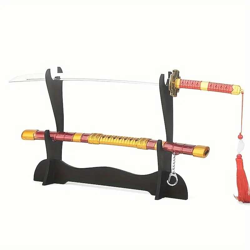 Black Samurai Sword Display St - Cosplay Prop Display recension och pris