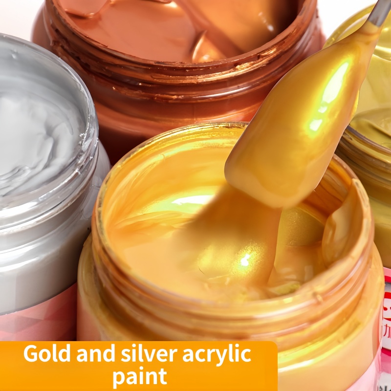 1pcs/100ml/300ml Xiajiaer Gold - Metallic Spray Paint recension och pris