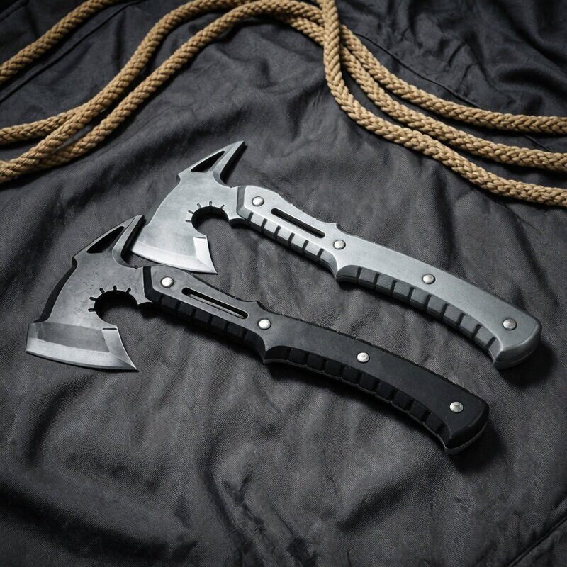 RE 9 Requiem Leon Tactical Axe - Cosplay Prop Display recension och pris
