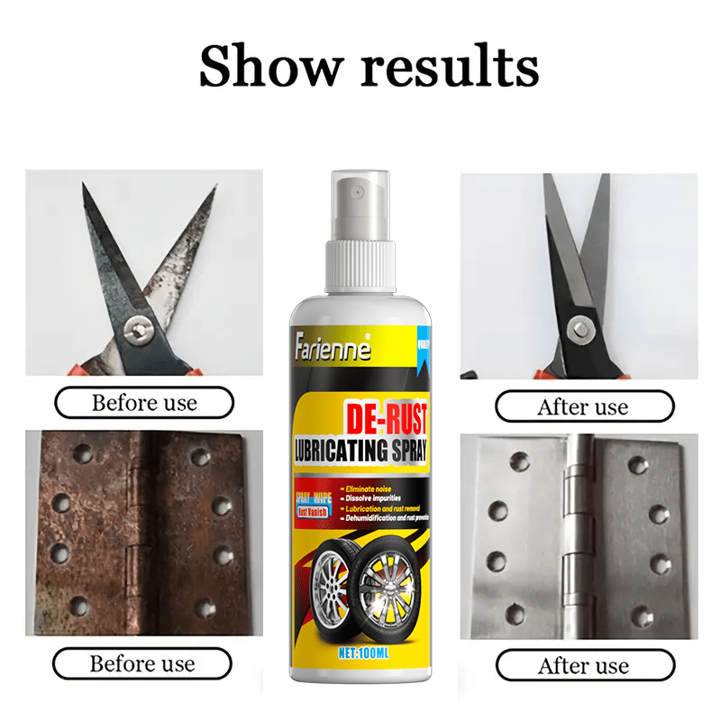 Universal Rust Remover Revital - Metallic Spray Paint recension och pris