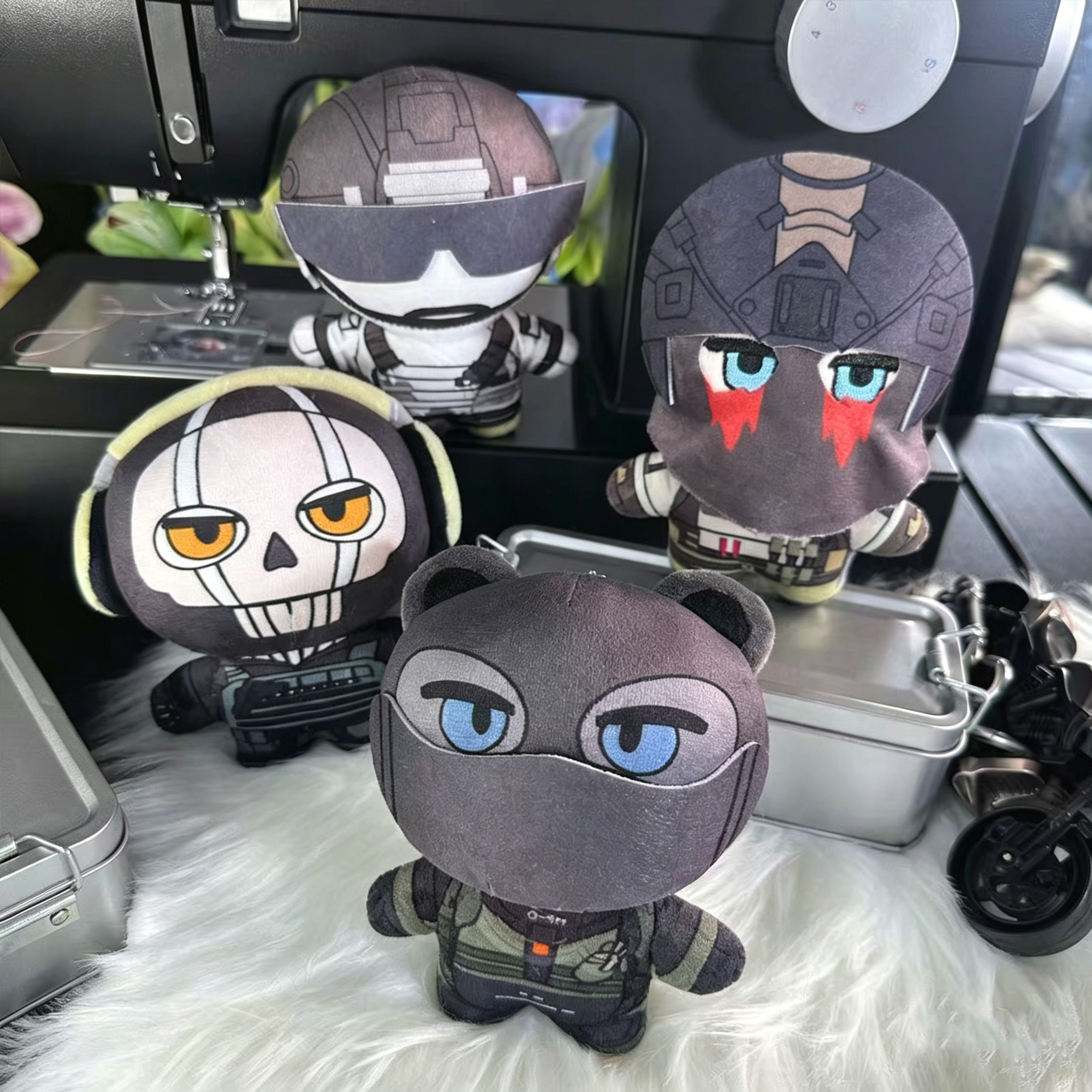 10cm Stuffed Call Of Duty Keeg - Cosplay Plushie Prop recension och pris