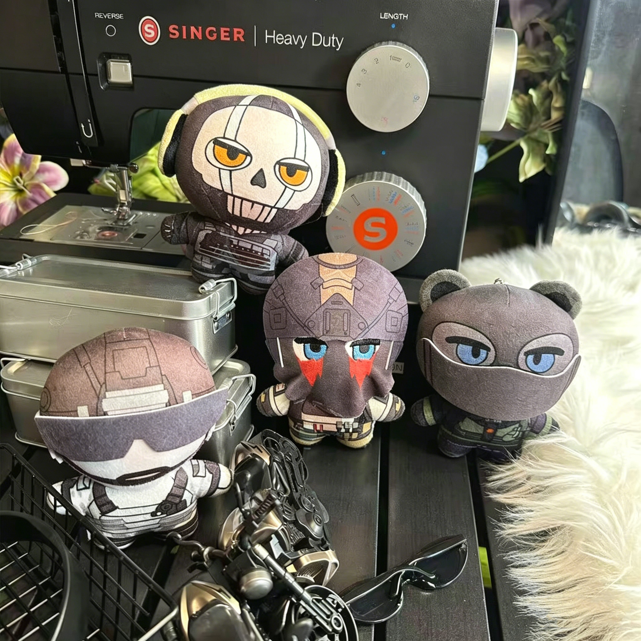 10cm Stuffed Call Of Duty Keeg - Cosplay Plushie Prop recension och pris