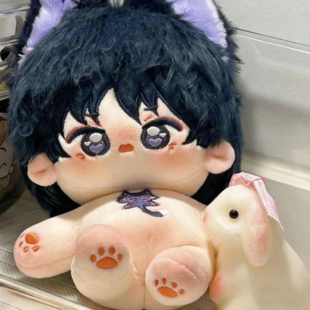 20cm Anime Genshin Impact Scar - Cosplay Plushie Prop recension och pris