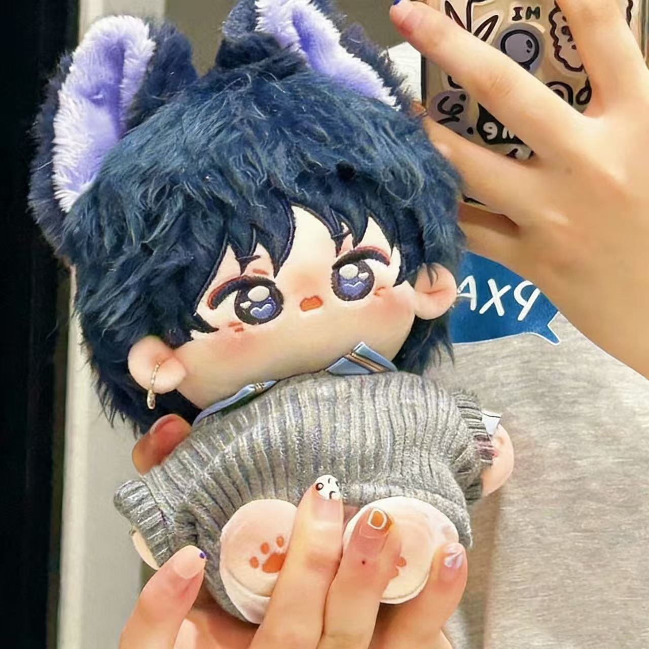 20cm Anime Genshin Impact Scar - Cosplay Plushie Prop recension och pris