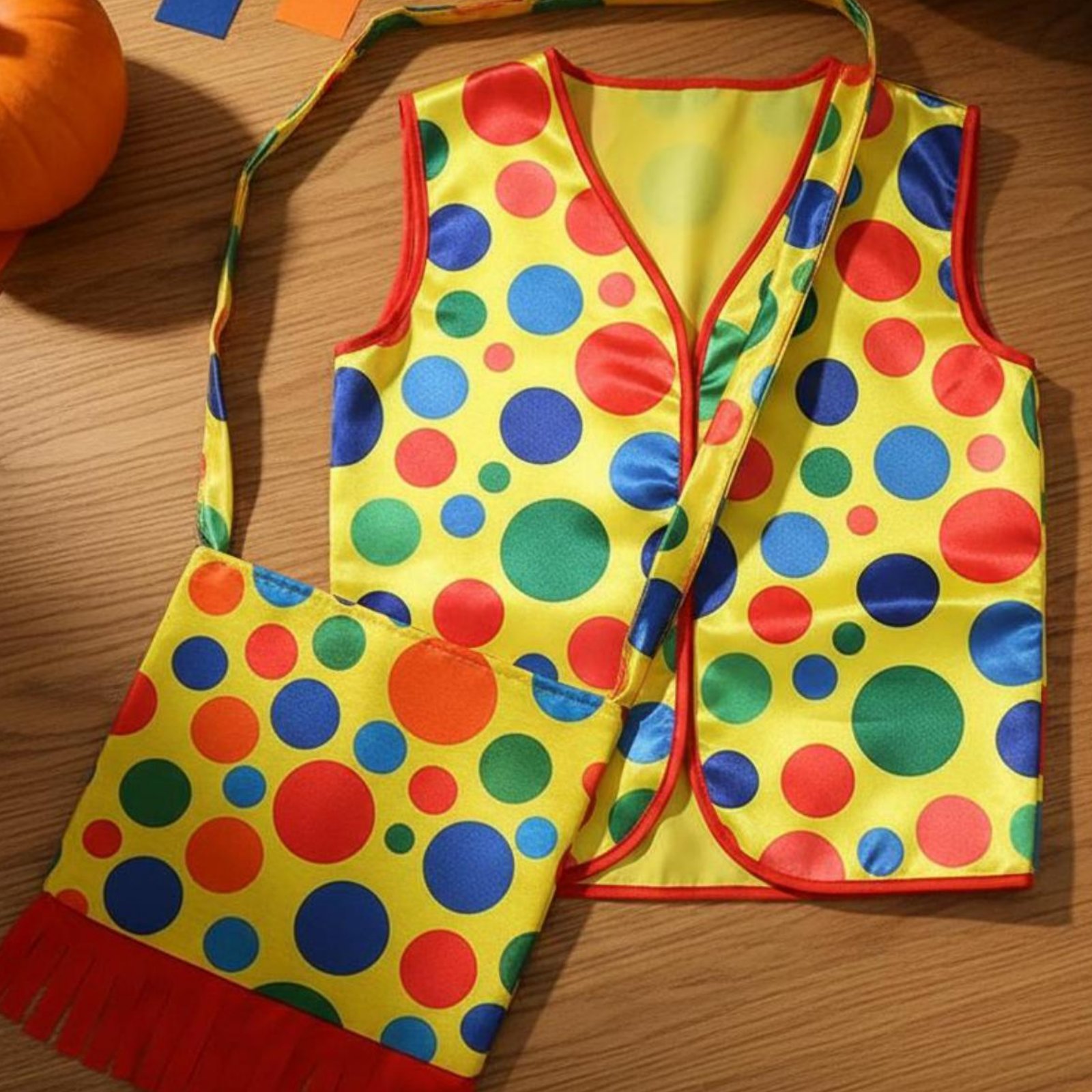 Clown Costume Set Funny Party  - Easy Cosplay Prop recension och pris