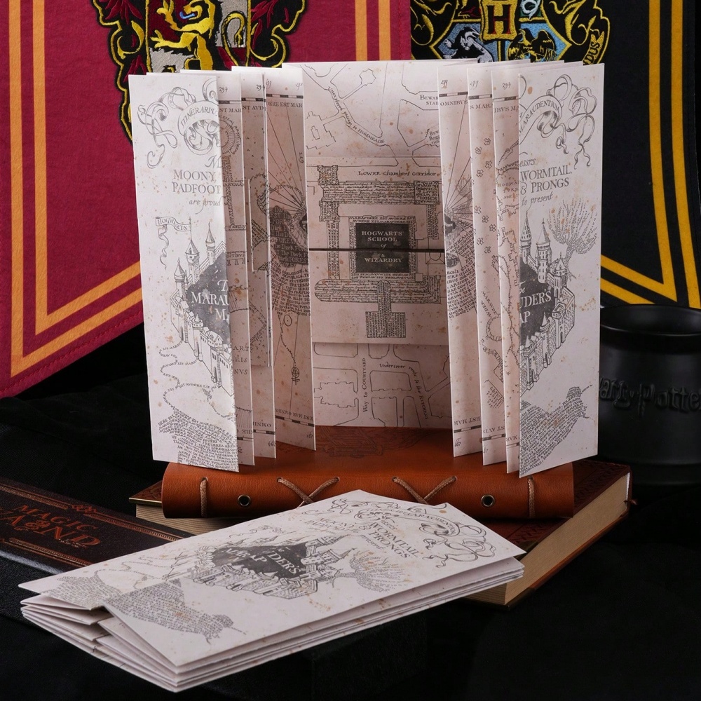 1PC Map Of The Marauder's Scho - Cosplay Prop recension och pris